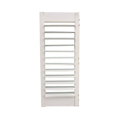 Sonnenschirmblätter Außenplantage PVC-Fensterläden mit PVC-Rahmen und Rahmen
