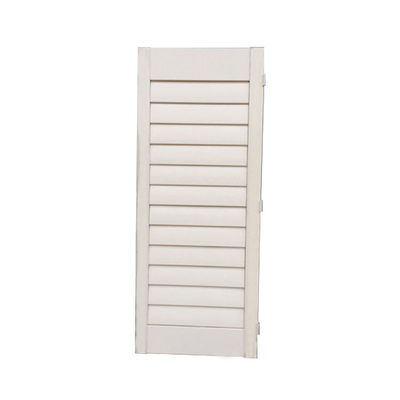 Sonnenschirmblätter Außenplantage PVC-Fensterläden mit PVC-Rahmen und Rahmen