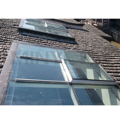 Aluminiumlegierung 6063-T5 angepasste Größe Scheinwerfer für nach außen öffnende Glasdachfenster