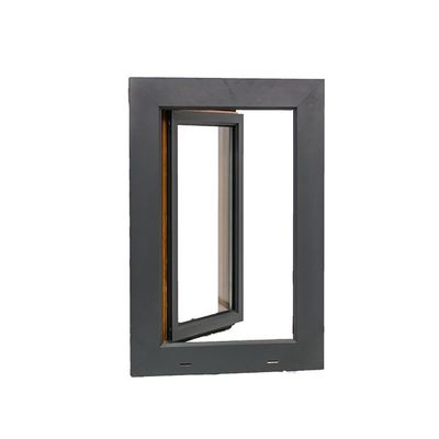 Customized 2,5 mm Profildicke PVC-Gehäuse Fenster mit Hurrikan-Einschlag Glas