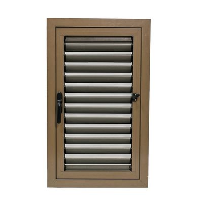 Villa Louver Fenster mit Anodisiertem Aluminiumrahmen und festen Klingen für Wohnungen
