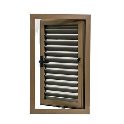 Villa Louver Fenster mit Anodisiertem Aluminiumrahmen und festen Klingen für Wohnungen
