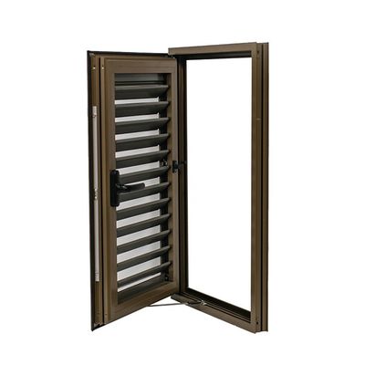 Villa Louver Fenster mit Anodisiertem Aluminiumrahmen und festen Klingen für Wohnungen