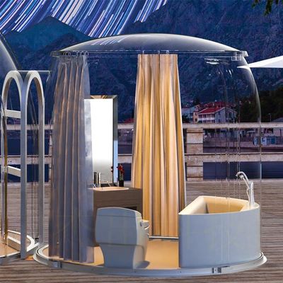 Aluminiumkonstruktion Sonnenzimmer Kuppelhaus mit Star View und PC-Board Modulmontage