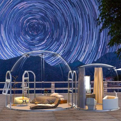 Aluminiumkonstruktion Sonnenzimmer Kuppelhaus mit Star View und PC-Board Modulmontage