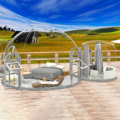 Aluminiumkonstruktion Sonnenzimmer Kuppelhaus mit Star View und PC-Board Modulmontage
