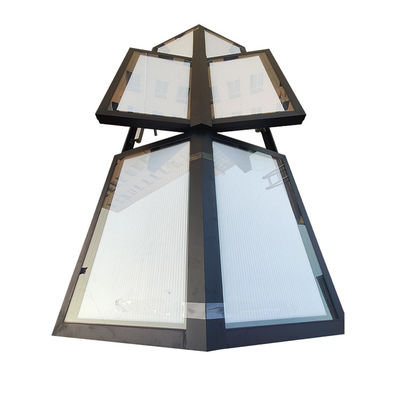 Einfach/Doppelgehärtetes Glas Elektro-Open Sky Light Fenster Dachfenster Scheinwerfer für Krankenhaus