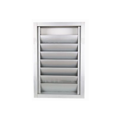 1.0mm-1.4mm Profildicke Deutschland Aluminium-Lüftfenster mit Rollerläden