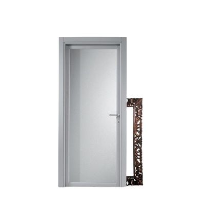 Aluminium-Glas-Tür für Badezimmer perfekte Kombination von Form und Funktion