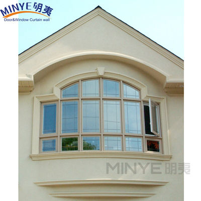 Kunststoff-UPVC-Rahmen Garten-Stil-Fenster für moderne Häuser im modernen Design