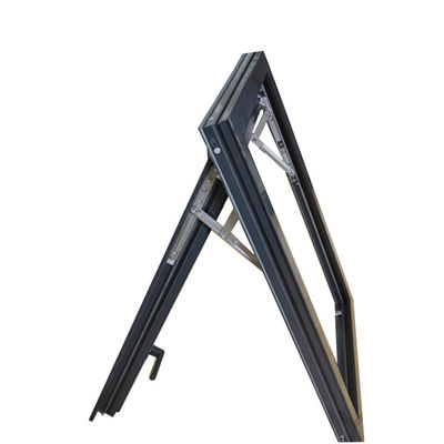 Aluminiumlegierungsrahmen 14- vertikal gleitendes Sash-Fenster mit australischen Standardgittern