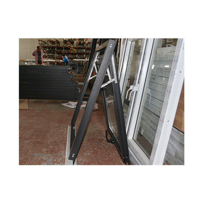 Aluminiumlegierungsrahmen 14- vertikal gleitendes Sash-Fenster mit australischen Standardgittern