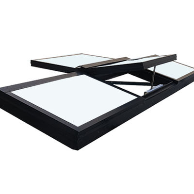 Optionale Profilfarbe Mitte des Jahrhunderts Design Aluminium Profil Oberdach Glas Oberlichter Fenster