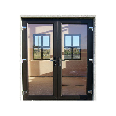 1.4mm Profildicke Thermal Break Aluminium-Gehäuse Tür für im australischen Stil