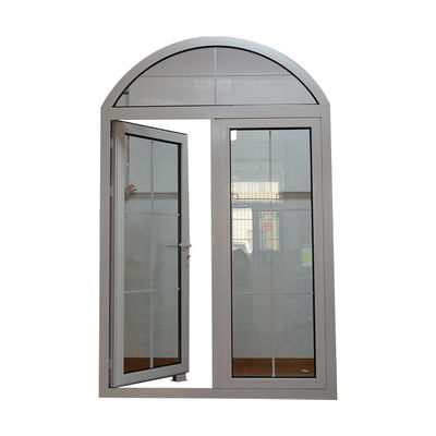 Außenaluminium Französisch Schwingen Türen mit 2,0 mm Profil Dicke und 5 mm-12 mm Glas Spec