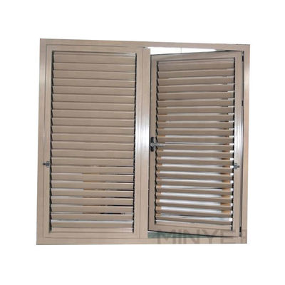 1.4mm Profildicke Aluminium-Lüftfenster für individuelle Größenanforderungen