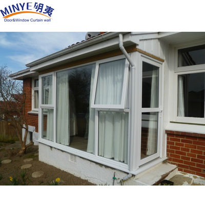 UPVC-Profil Kunststoffrahmen Französisch-Stil Patio Fenster und Türen für Outdoor-Haltbarkeit