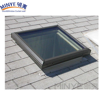 3.0mm CE Aluminium Verkleidung Holzprofil Modernes Dachfenster mit Doppelverglasung für Wohnung