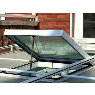 3.0mm CE Aluminium Verkleidung Holzprofil Modernes Dachfenster mit Doppelverglasung für Wohnung