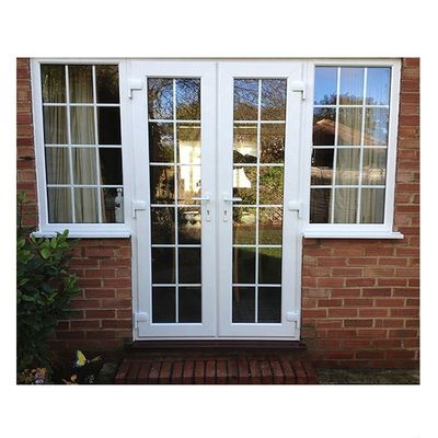 Australien Standard PVC Front Französisch Glas Verkleidung Tür mit Seitenlicht Außen