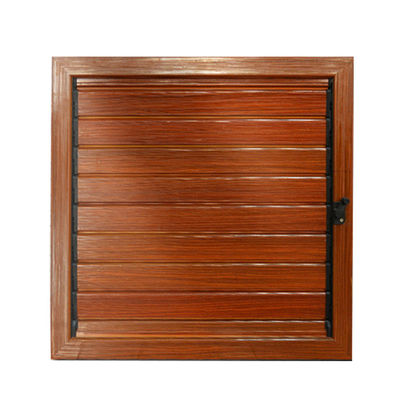 Außenläden Jalousie Fenster Schalldichte Holz Aluminium Lüfter für die Leistung