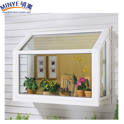 Doppelverglasetes Doppelverstärktes Glas mit UPVC-Profil-Gartenfenster für das Budget