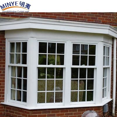 Doppelverglasetes Doppelverstärktes Glas mit UPVC-Profil-Gartenfenster für das Budget