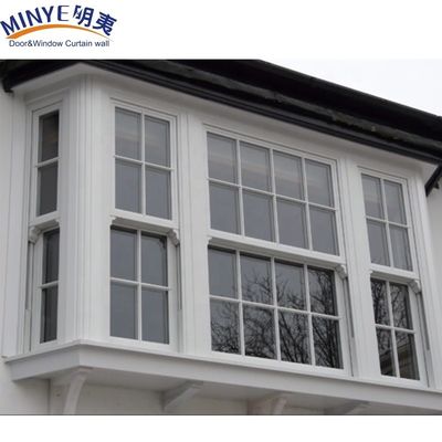 Doppelverglasetes Doppelverstärktes Glas mit UPVC-Profil-Gartenfenster für das Budget