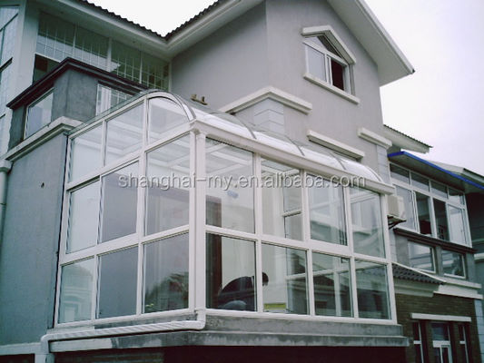 Wintergarten Flat Roof Formen Aluminium Sonnenzimmer mit individueller Größe aus Shanghai