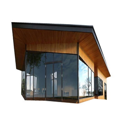 Ein vernünftiges modernes Design Aluminiumlegierung 6063-T5 Glas Sonnenzimmer für Wohnhäuser