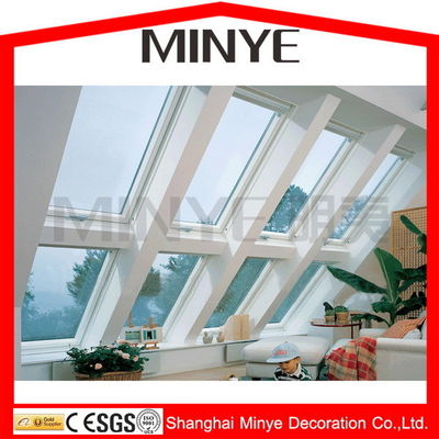 Aluminiumvertikales offenes Haus Skylight Monddachfenster mit Glasfasernetz