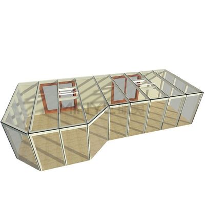 EUROPÄISCHES Design Luxushäuser mit Aluminiumrahmen und Lowe-Glas