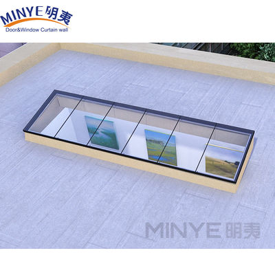 Dachfensterschatten aufgehängt offen POWDER beschichtet Aluminium Dachfensterlicht mit 5MM 9A 5MM Glas