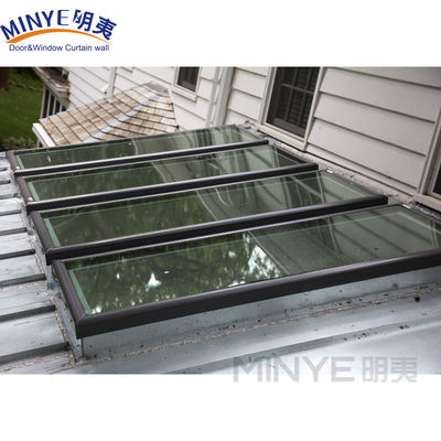 Dachfensterschatten aufgehängt offen POWDER beschichtet Aluminium Dachfensterlicht mit 5MM 9A 5MM Glas