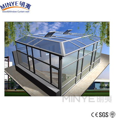 Einfach/Laminat/Tempered/Low-E/Clear/Tinted/Triple Glass Sonnenraum für Wintergarten