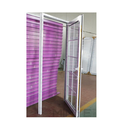 Deutsche Hardware UPVC Louver Tür Design ohne Spur für Außenposition und Haus