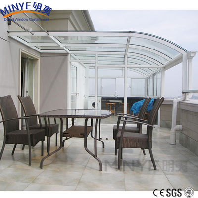 Anpassungsfähiges Design starkes vorgefertigtes Glashaus/Aluminium-Sonnenzimmer/Konservatorium
