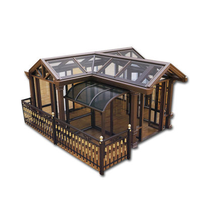 Verbessern Sie Ihr Zuhause mit Shanghai Minye's Green Tempered Glass Winter Garten Sonnenräume