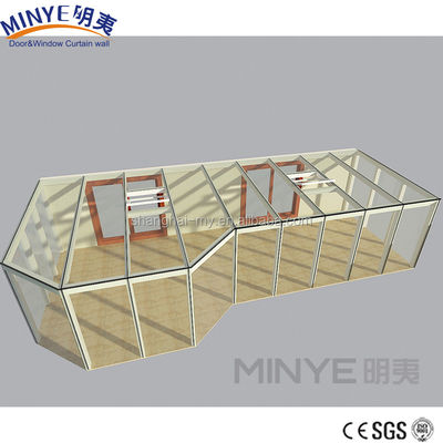 Verbessern Sie Ihr Zuhause mit Shanghai Minye's Green Tempered Glass Winter Garten Sonnenräume