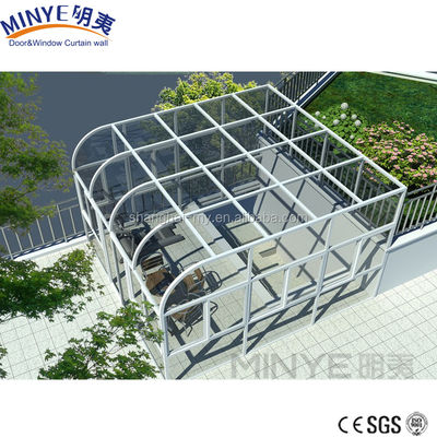 Verbessern Sie Ihr Zuhause mit Shanghai Minye's Green Tempered Glass Winter Garten Sonnenräume