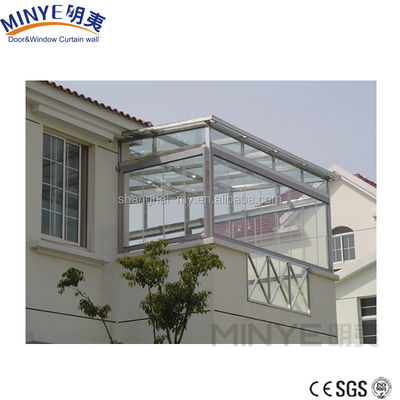 Verbessern Sie Ihr Zuhause mit Shanghai Minye's Green Tempered Glass Winter Garten Sonnenräume