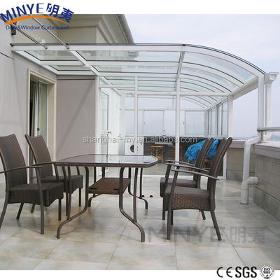 Verbessern Sie Ihr Zuhause mit Shanghai Minye's Green Tempered Glass Winter Garten Sonnenräume