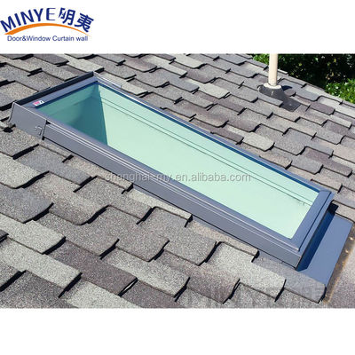Customized Größe Aluminium Dachfenster mit vertikaler Öffnungsmuster und gute Dichtung