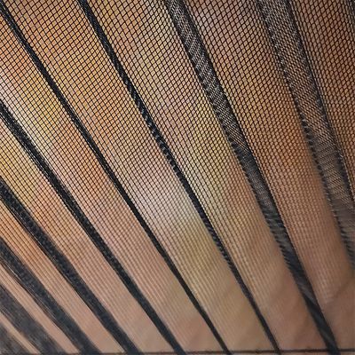 Moderne Design Aluminiumlegierung Geflechtete Masche Klappung Moskitonschirm Tür für Anti-Aging