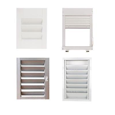 Modernes Design Außen-Aluminium-Lüften Metallfenster mit Doppelverglasung