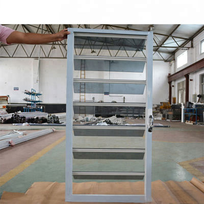 Tempered Glass Swing Glass Louver Window zur Lärmreduktion in Wohngebieten