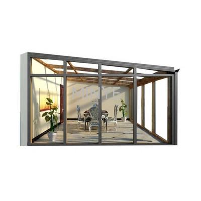 Doppelgehärteter Hohlglas Sonnenraum aus Aluminiumrahmen