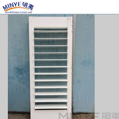 2.5'/3.5'/4.5' Blattgröße PVC-Fenstergestaltung Plantagenläden für Villa Dekoration
