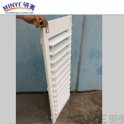2.5'/3.5'/4.5' Blattgröße PVC-Fenstergestaltung Plantagenläden für Villa Dekoration