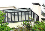 Sonnenzimmer aus Aluminiumglas mit wasserdichtem, luftdichten, schalldichten und Wärmedämmung